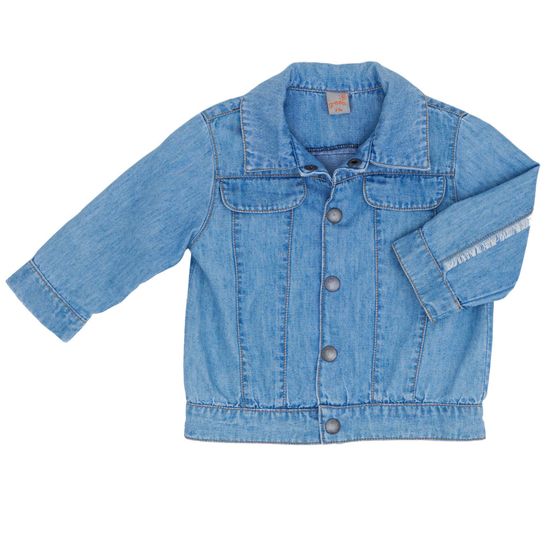 jaqueta jeans de bebe