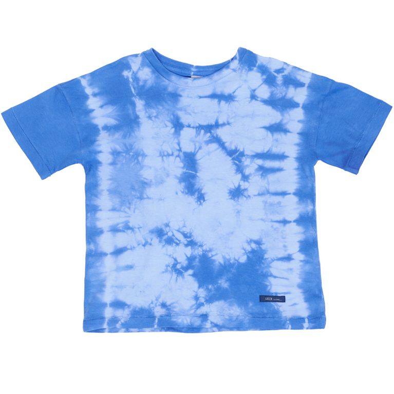 camiseta tie dye azul