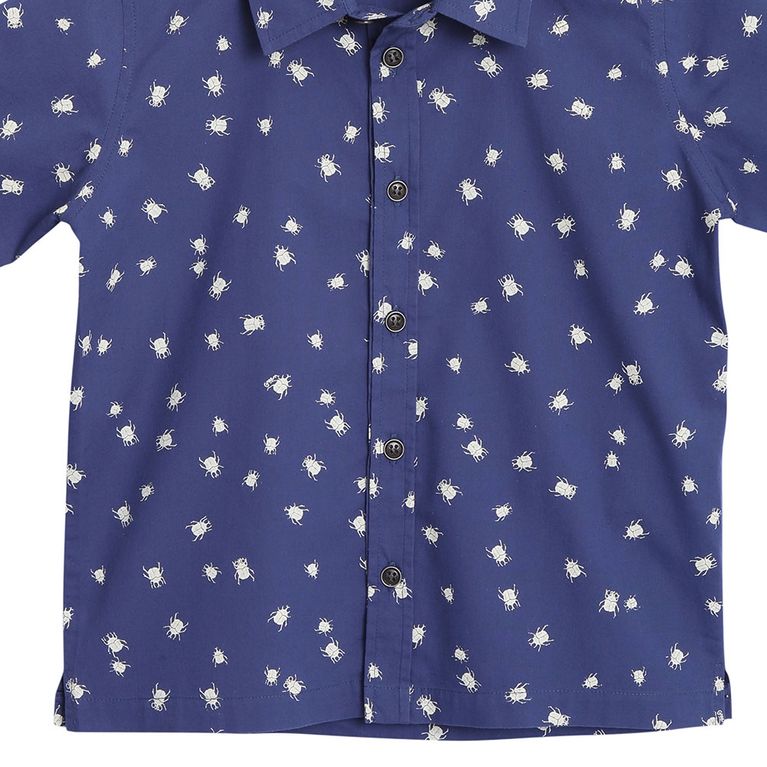 Camisa Insetti Azul Escuro - Infantil - Loja Green