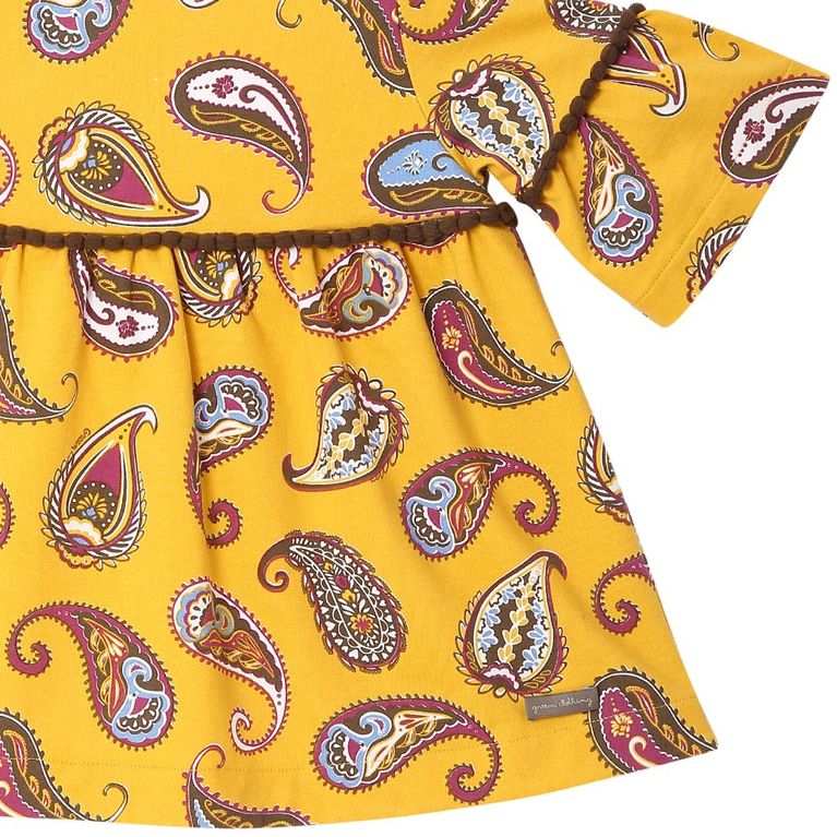 vestido menina manga longa