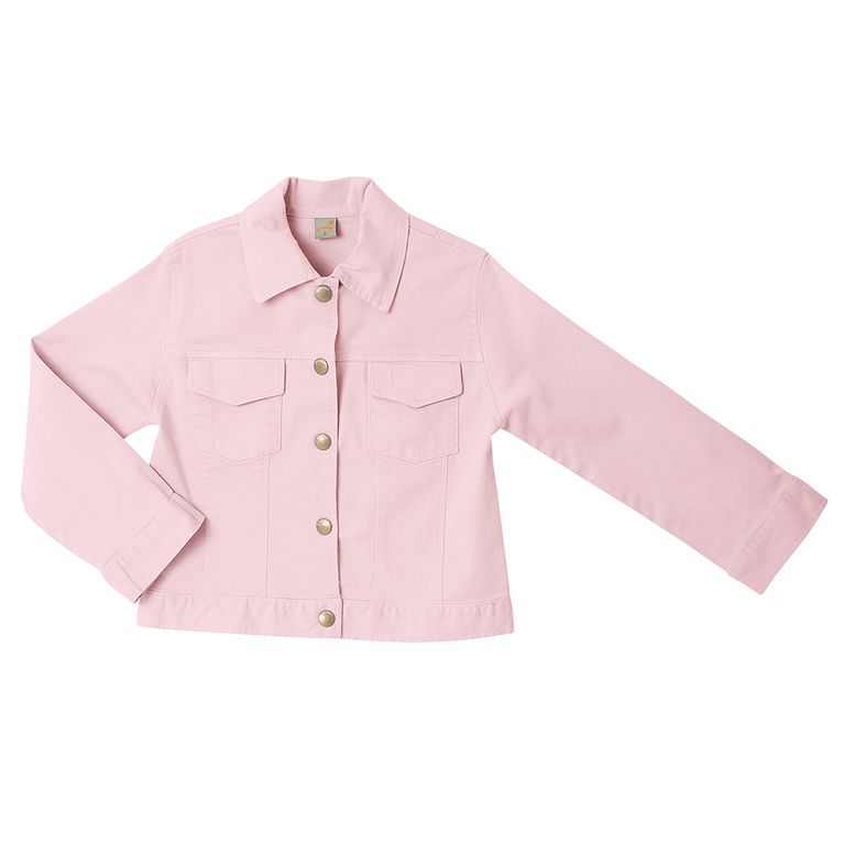 jaqueta rosa infantil
