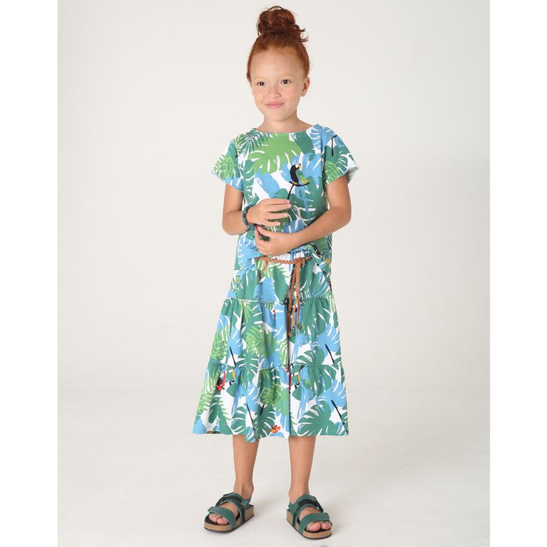 roupa tropical infantil